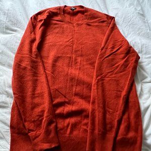 Uniqlo Cashmere Sweater Orange Size XL